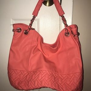 Coral Purse, like new!